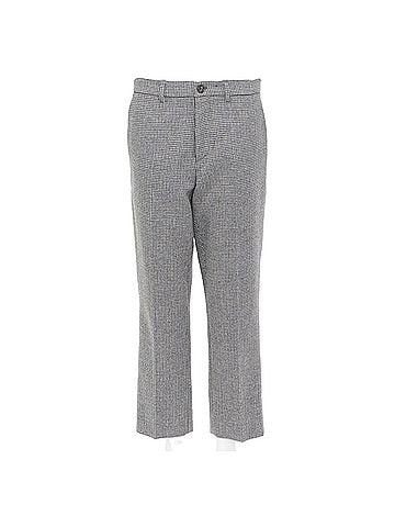 Miu Miu Miu Miu 2020 Grey Houndstooth Cropped Trouser (view 1)