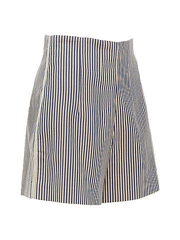 Fendi Fendi Blue Striped Tailored Shorts (view 1)