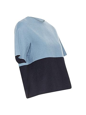 The Row The Row Wool Cashmere Crew Half Sleeve Top (view 2)
