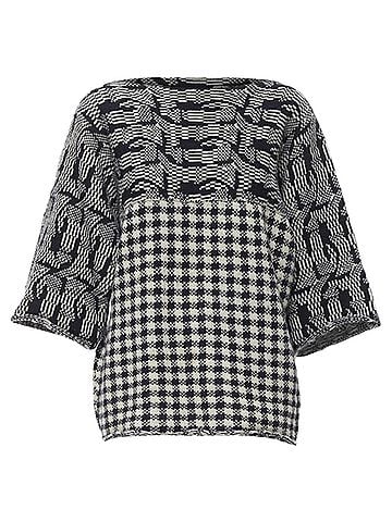 Comme des Garçons Comme Des Garcons Checker Sweater (view 1)