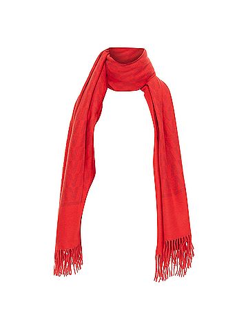 Mario Valentino Valentino Vlogo Fringed Cashmere Blanket Scarf (view 1)