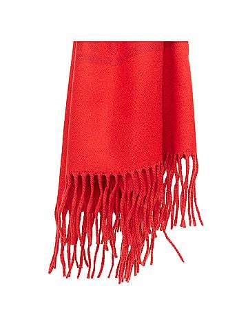 Mario Valentino Valentino Vlogo Fringed Cashmere Blanket Scarf (view 2)