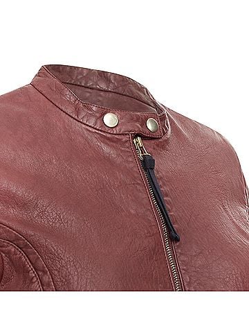 MARNI Marni 2012 Lamb Leather Biker Jacket (view 2)