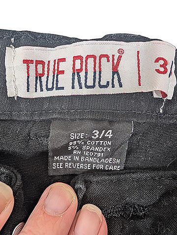 True Rock Denim Shorts (view 2)