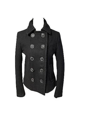 Superdry The Rookie Peacoat Coat (view 1)