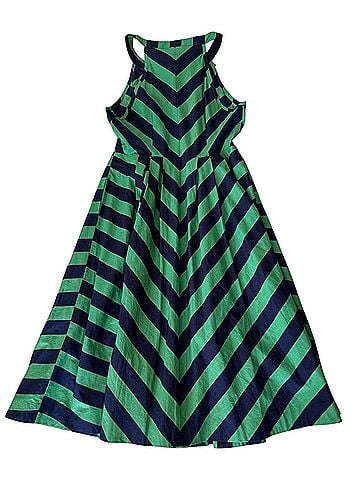 Girls from Savoy Emerald Ripple Casual Dress (view 2)