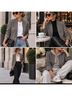 FRAME Classic Plaid Relaxed Fit Blazer - photo 13