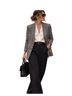 FRAME Classic Plaid Relaxed Fit Blazer - photo 1
