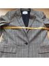 FRAME Classic Plaid Relaxed Fit Blazer - photo 6