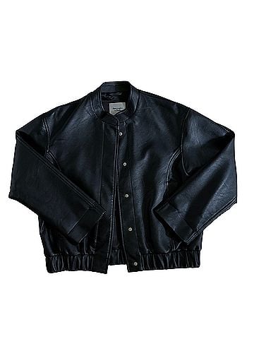 Abercrombie & Fitch Leather Jacket (view 1)