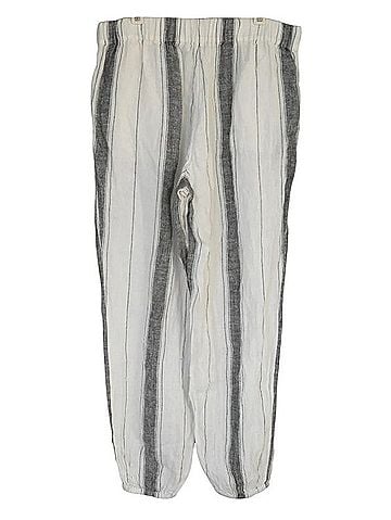 Tory Burch Linen Striped Beach Linen Pants (view 2)