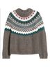 Caslon Fair Isle Crewneck Sweater Pullover Sweater - photo 4