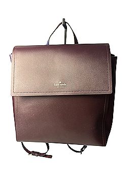 Kate Spade New York Somerville Road Megyn Rich Burgundy Leather Backpack (view 1)