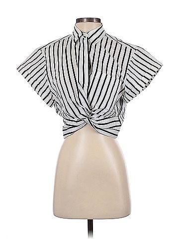 T by Alexander Wang T By Alexander Wang Short Sleeve Blouse (view 1)
