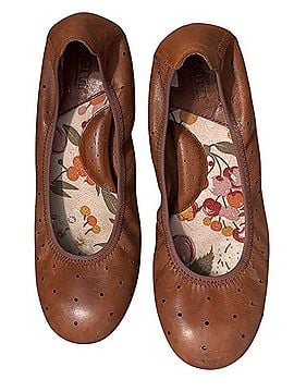 Born Julianne Perforated Leather Ballet Flats (view 1)