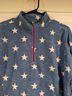 Eddie Bauer 100% Polyester Stars Blue White Pullover Sweater Size 2X - photo 3