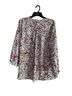 NYDJ Floral Multi Color Blouse Size XL - photo 2