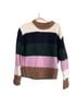 Cos Stripes Multi Color Wool Pullover Sweater Size M - photo 1