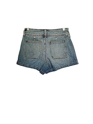 J.Crew Denim Short With Stacked Buttons - Hickory Wash - Size 25 Denim Shorts (view 2)