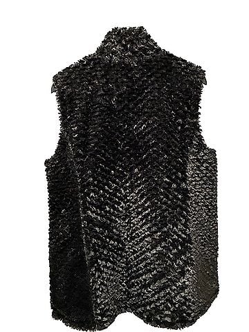 D&Co. Faux Fur Vest (view 2)