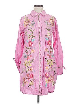 Johnny Was Johnny Was 3/4 Sleeve Button Down Shirt (view 1)