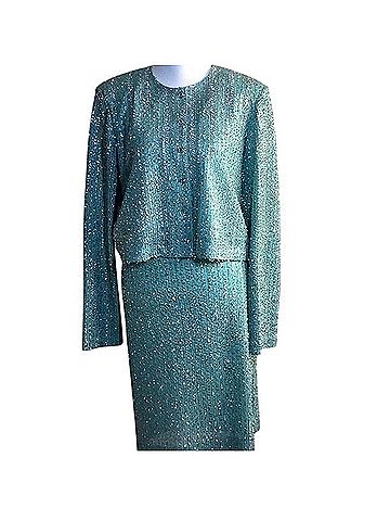 St. John St. John Suit Silk Blazer (view 2)