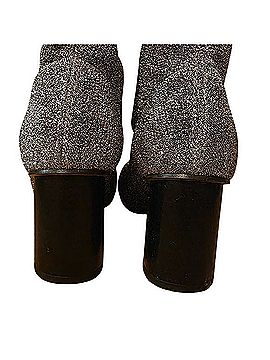 Topshop Stretch Socks Ankle Boots (view 2)