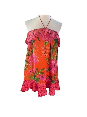 FARM Rio Romantic Garden Leopard Pop Casual Dress (view 2)