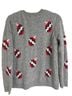 Cupcakes & Cashmere Gray Pullover Sweater Size M - photo 2