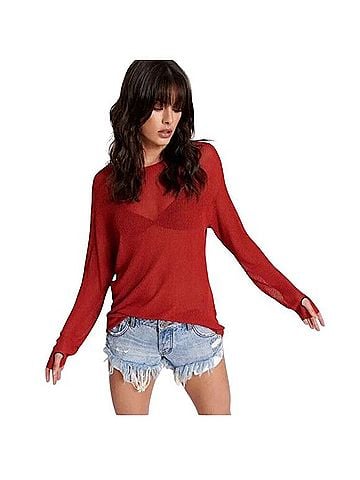 One Teaspoon Amity Long Sleeve Top (view 1)