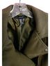 Forever 21 90% Polyester 8% Viscose 2% Spandex 100% Polyester Green Coat Size M - photo 2