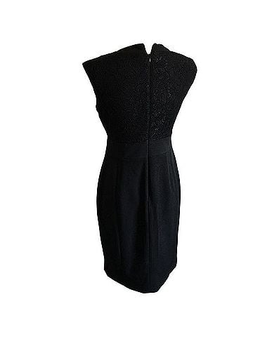 London Times Embellished Neck Lace Sheath Dress Cocktail Dress (view 2)