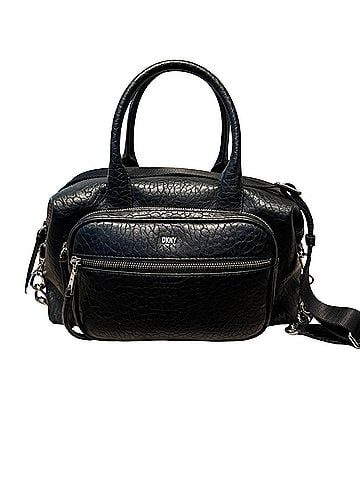 DKNY Leather Shoulder Bag (view 1)