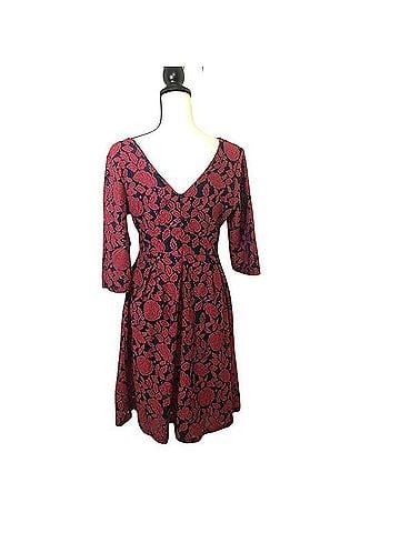 Miusol Floral Midi Dress Casual Dress (view 2)