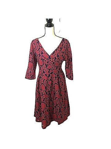 Miusol Floral Midi Dress Casual Dress (view 1)