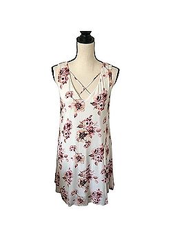 Altar'd State Floral Mini Shift Dress Casual Dress (view 1)