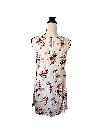 Altar'd State Floral Mini Shift Dress Casual Dress (view 2)