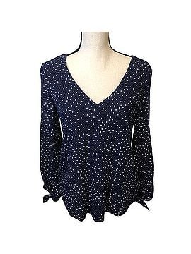 Maeve Polka Dot Tie Wrist Blouse Long Sleeve T-Shirt (view 1)