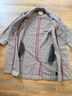 Velvet Checkered-gingham Multi Color Coat Size S - photo 6