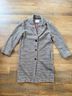 Velvet Checkered-gingham Multi Color Coat Size S - photo 8