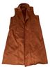 Joan Vass Brown Vest Size S - photo 1
