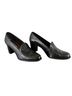 Westies 100% Leather Black Heels Size 7 1/2 - photo 2
