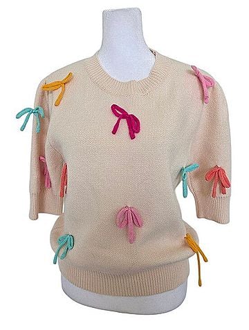 THML Sugar Rush Bow Sweater Casual Sweaters (view 2)