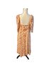 BCBGeneration 100% Polyester Floral Yellow Multi Color Casual Dress Size 14 - photo 2