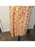 BCBGeneration 100% Polyester Floral Yellow Multi Color Casual Dress Size 14 - photo 4