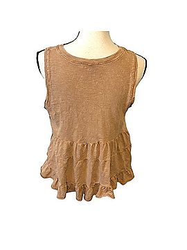 Altar'd State Tiered Peplum TShirt Sleeveless T-Shirt (view 2)