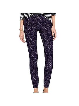 Madewell Purple Dot Skinny Jeans Jeans (view 1)
