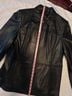 Valerie Stevens 100% Leather 50% Nylon 50% Acetate Black Leather Jacket Size L - photo 12