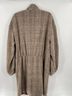 Sage The Label Wool Blend Herringbone Drawstring Waist High Collar Coat Coat - photo 7