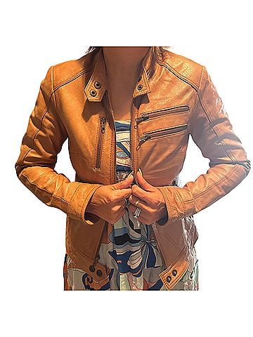 American Apparel Leather Jacket (view 1)